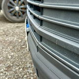 For VW T6 Highline Bumper only, California Beach and Ocean models, Caravelle, VanX Bumper Grille XL - Textured Finish