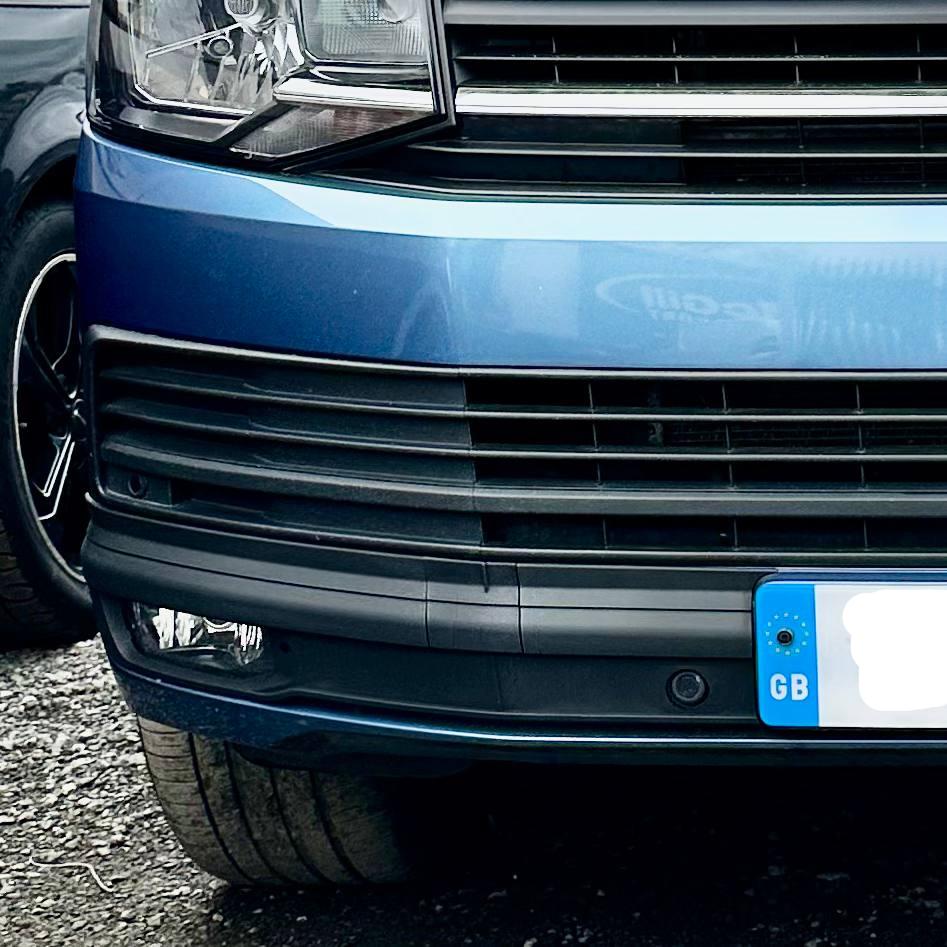 For VW T6 Highline Bumper only, California Beach and Ocean models, Caravelle, VanX Bumper Grille XL - Textured Finish