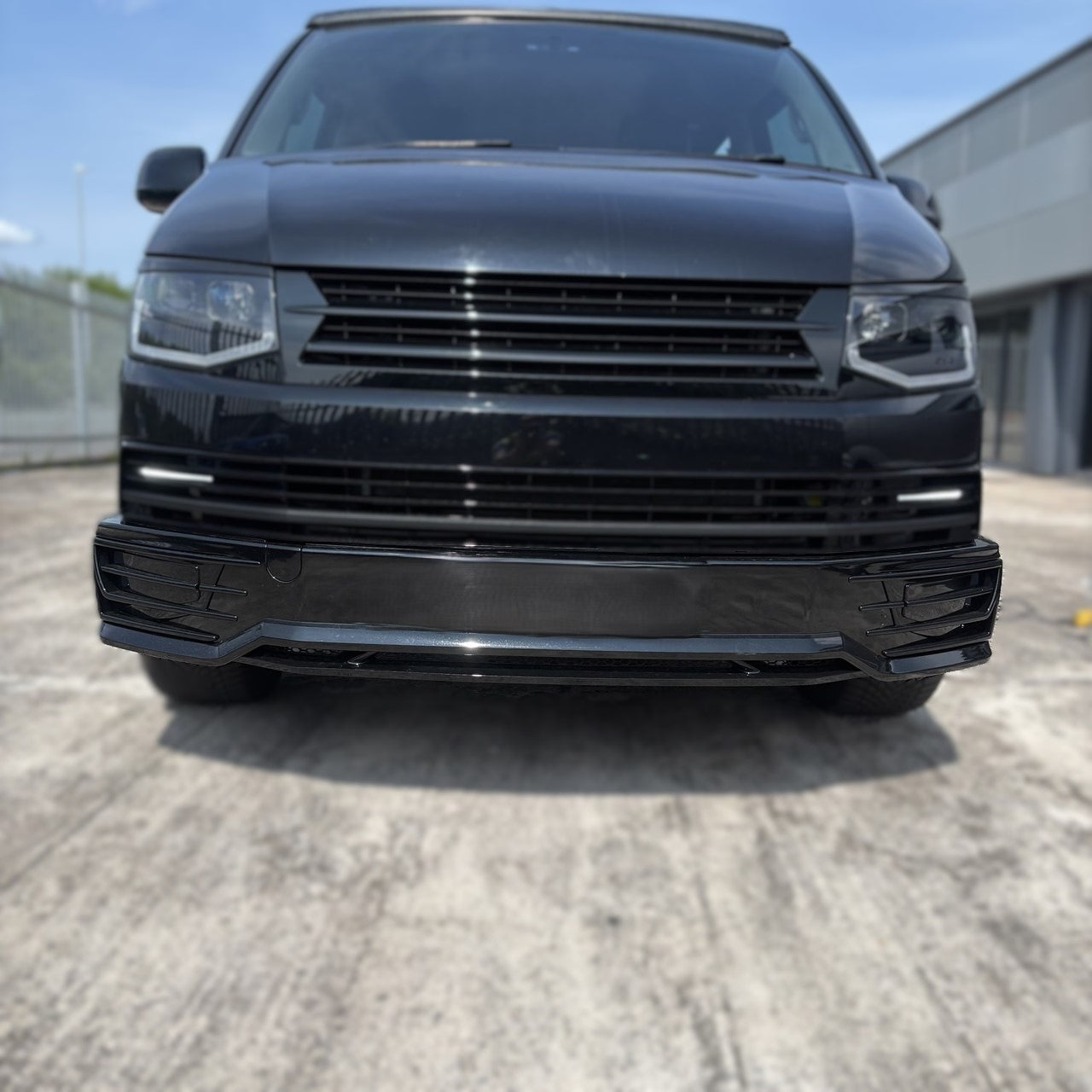 For VW T6 Transporter Front Sportline Spoiler and Splitter