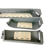 For VW T6 Campervan Full Side Steps with Highline Inserts, Logo & LED – OEM Styling | Van-X