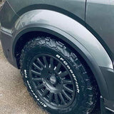For VW New Crafter / MAN TGE Wheel Arch Trims - Grey Primer 4 Piece Styling Kit | Van-X