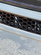 For Citroen Relay Honeycomb Bumper Grille Without Parking Sensors - Gloss Black | Van-X