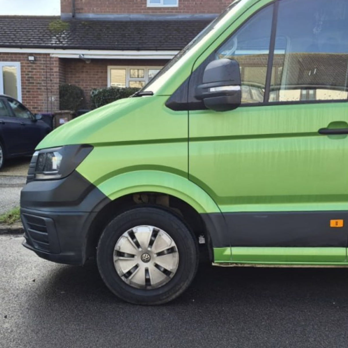 Airson Dìonadairean Ceann-solais Cruth Ùr VW Crafter – Hammerite Ultimate Matte Black – Dìon Àrd-inbhe | Van-X