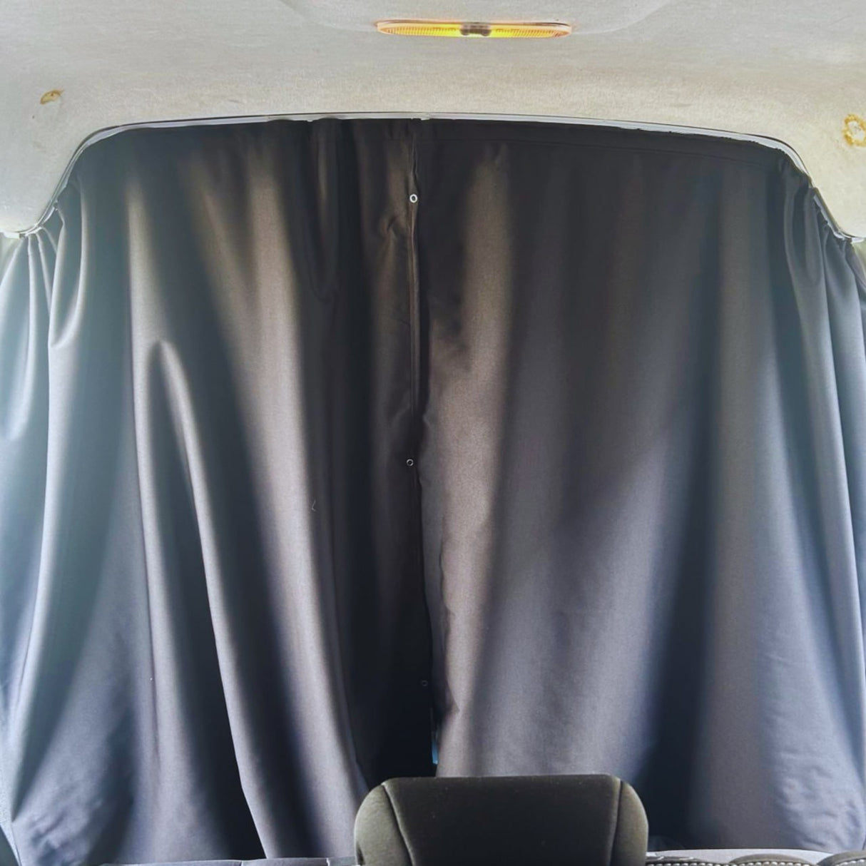 VW T4 Transporter Cab Divider Curtain Kit with Rail | Premium Quality Divider for T4 Van, Easy Install & Durable - Van-X