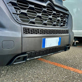 For Citroen Relay Front Honeycomb Bumper Grille Bundle 2pcs - Matte Black | Van-X