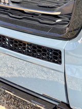 For Vauxhall Movano Bumper Honeycomb - Gloss Black, No Parking Sensors Replacement