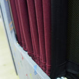 VW T6 Transporter Van Conversion Premium Curtains - Black/Burgundy - CREATE YOUR OWN BUNDLE! Van-X