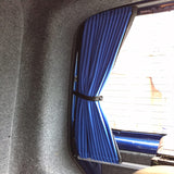 VW T6.1 Transporter Van Conversion Premium Curtains Van-X - Black/Blue - CREATE YOUR OWN BUNDLE! Van-X