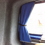 VW T4 Transporter Van Conversion Premium Curtains - Black/Blue - CREATE YOUR OWN BUNDLE! Van-X