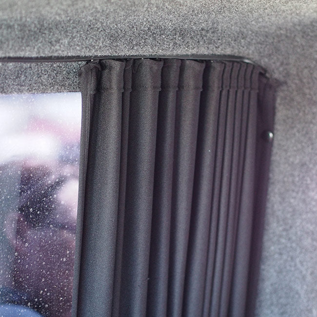 VW T4 Transporter Van Conversion Premium Curtains - Black/Grey - CREATE YOUR OWN BUNDLE! Van-X