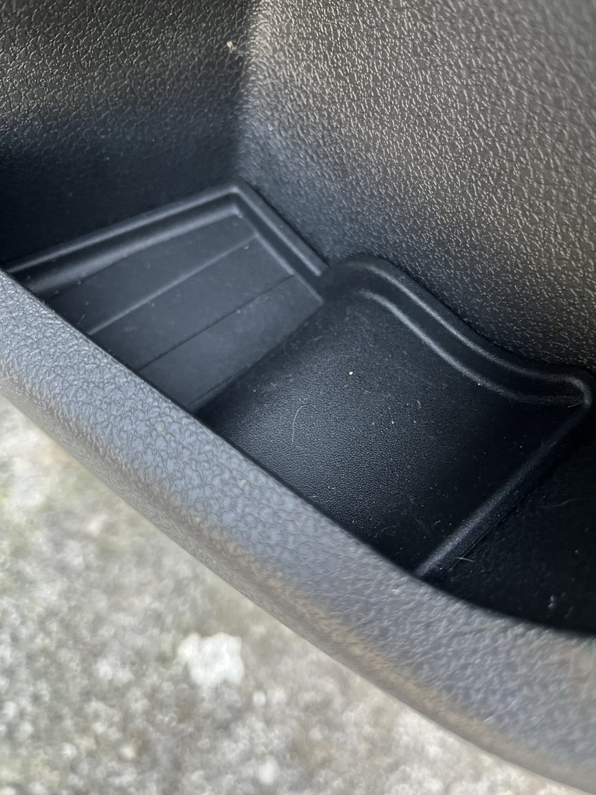 For Toyota Proace Door Pocket Rubber Inserts / Mats - Black | Van-X