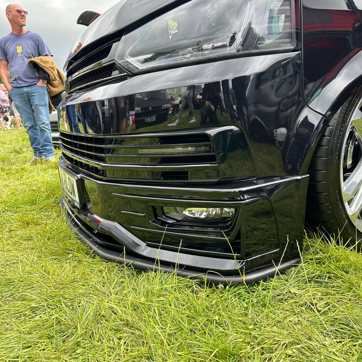 VW T5.1 Transporter NEW Front Bumper T5-X Front Styling Upgrade Painted and ready to fit in 3 colour options