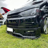 VW T5-X Styling Front End Premium 10-15 Ag ùrachadh làn Kit Facelift Air a pheantadh agus deiseil airson a dhol a-steach do 3 roghainnean dath