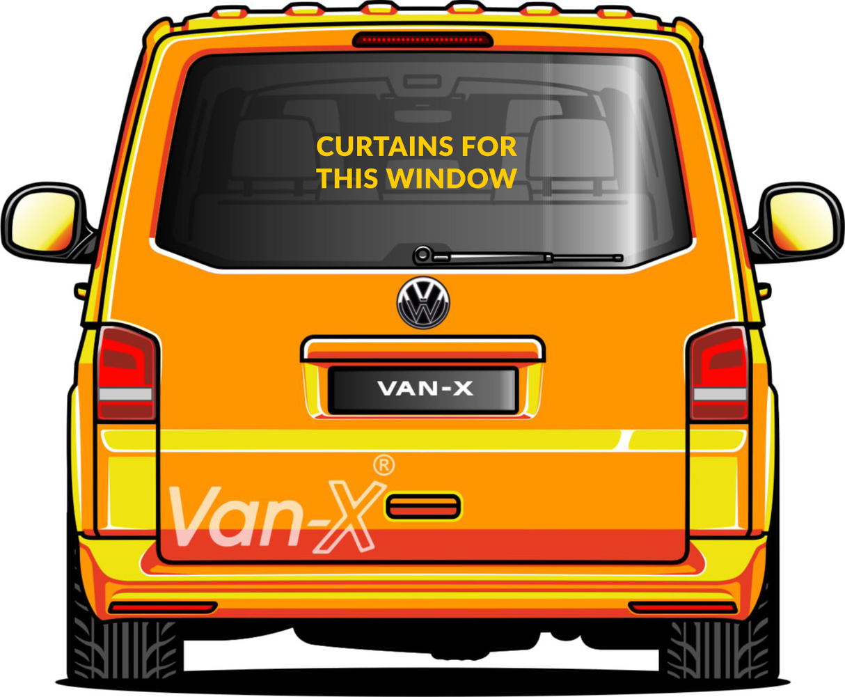 Vauxhall Vivaro Window Curtains Eco-Line - Grey