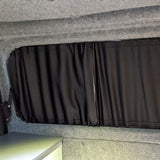 For New Shape Transit Custom Premium Window Curtains - Black/Black - CREATE YOUR OWN BUNDLE! Van-X