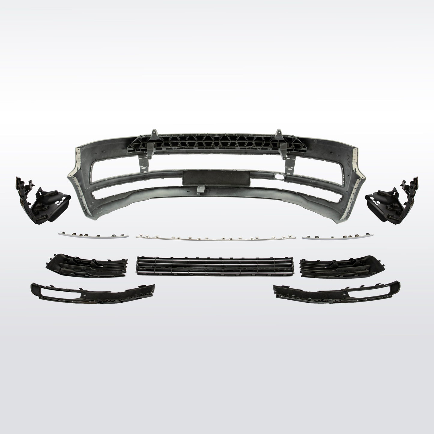 VW T5.1 Transporter NEW Front Bumper T5-X Front Styling Upgrade Painted and ready to fit in 3 colour options