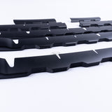 VAN-X Ford Transit Custom Front Grille Trims Matte Black Front Styling (7Pcs) 2012 - 2018 5 - FTC-837-MB