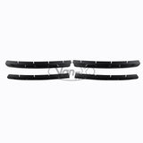 VAN-X VW Transporter T6 R-Line Front Grille Trims - Matte Black 3 - T6-533-MB