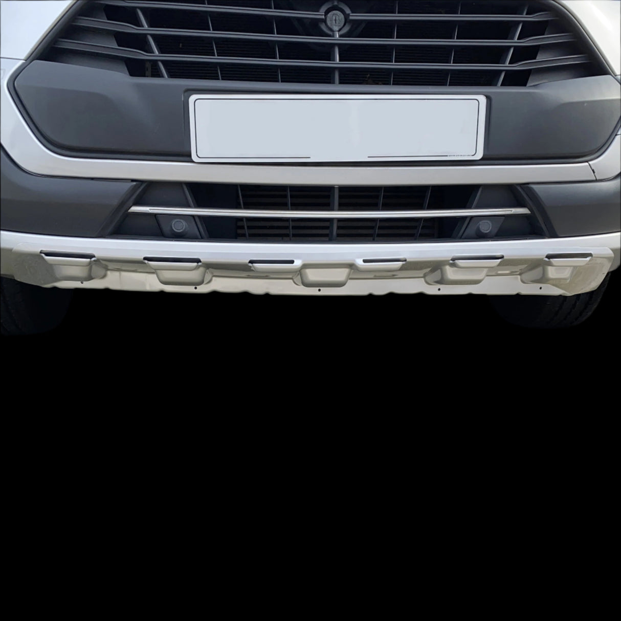 For Ford Transit Custom MK1 Front Lower Bumper Protector/Mudguard (Raw ...