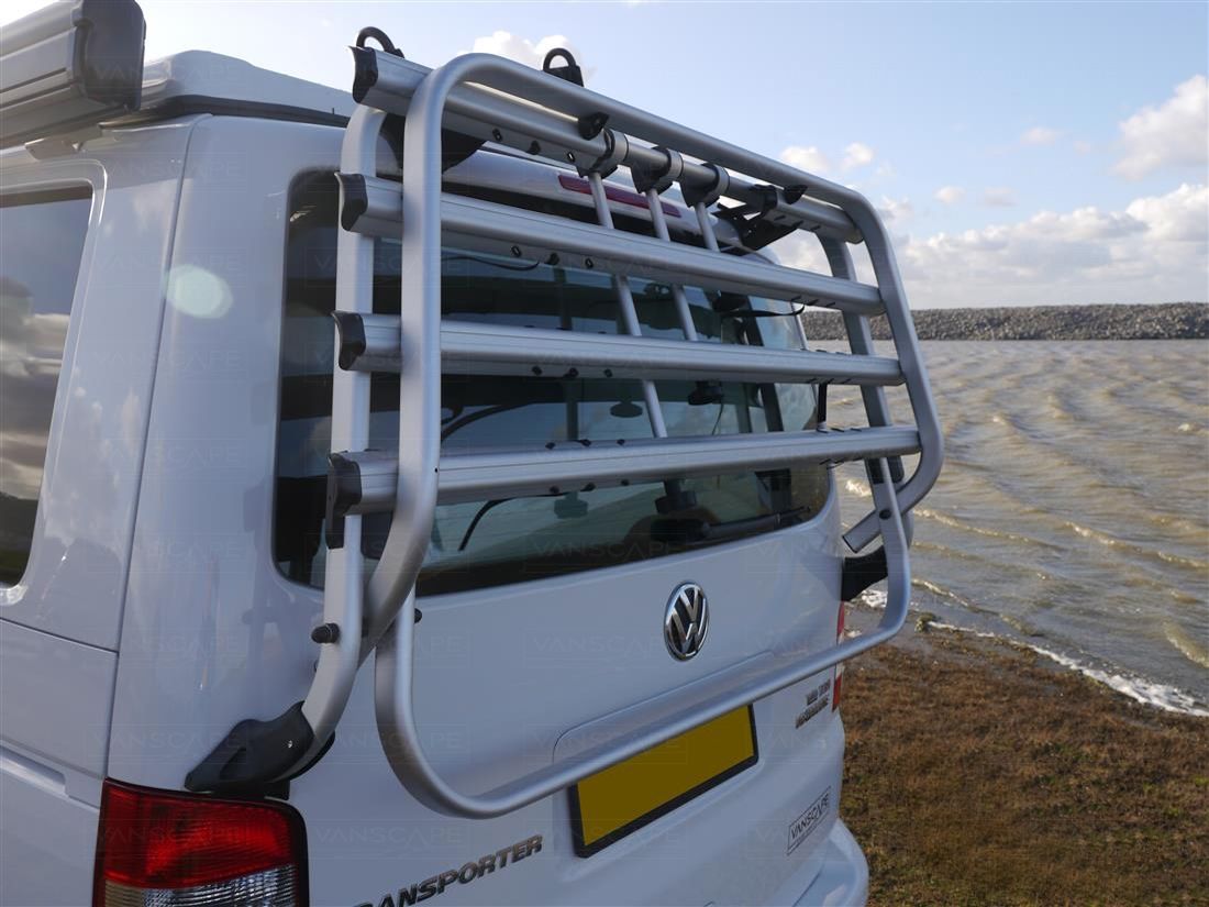 GENUINE VW T5, T5.1 - 4 BIKE BICYCLE RACK FOR TAILGATE MODELS