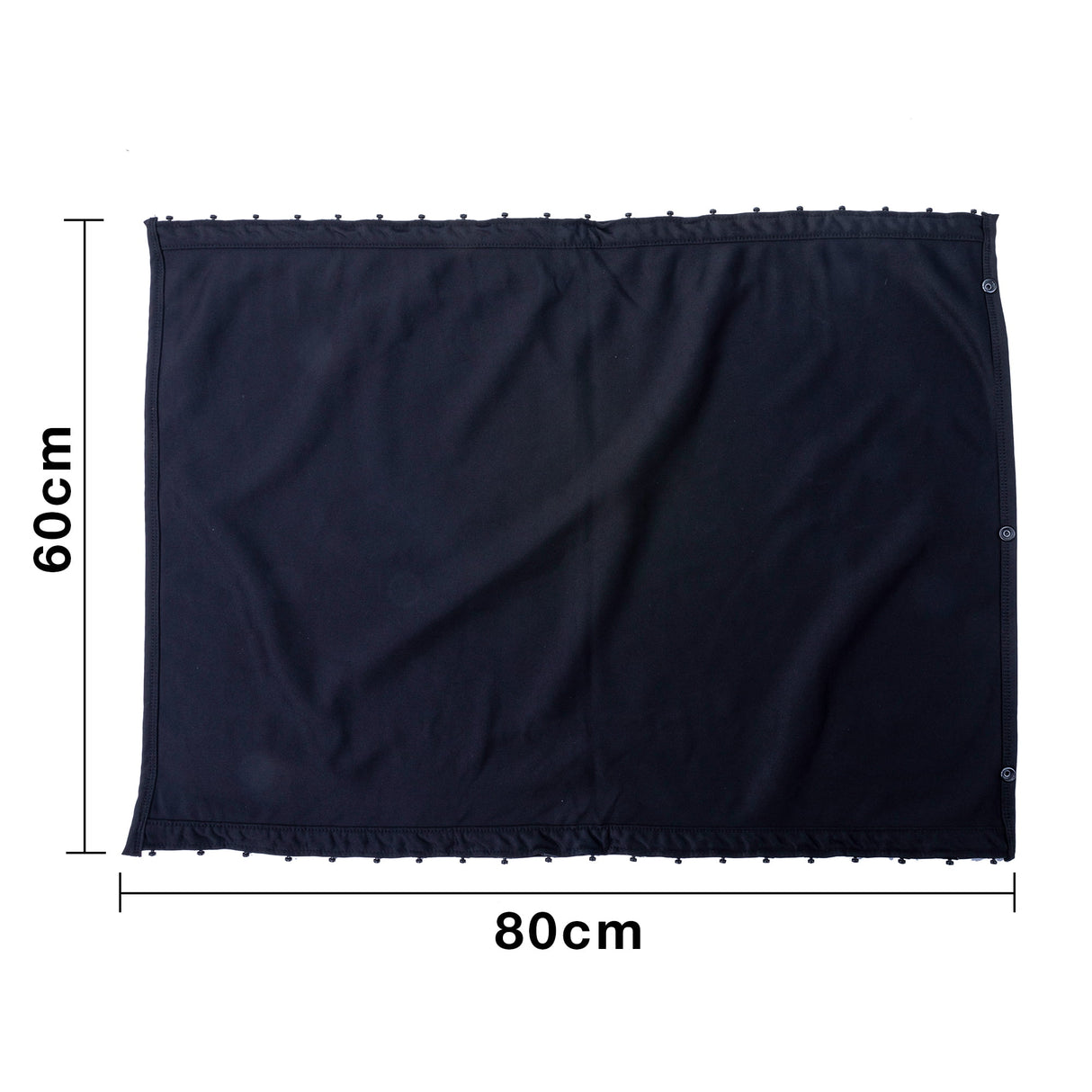 Stuth Curtain Black-out Premium 60cm Tionndaidhean camper drop Spares innealan cùirteir Van-X