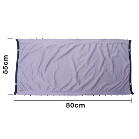 Stuth Curtain Black-out Premium 55cm Tionndaidhean camper drop Spares innealan cùirteir Van-X