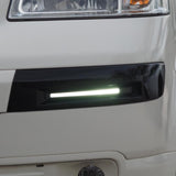 VW T5 Light Bar Malairteach Bumper Drl 03-09 Air a pheantadh agus deiseil airson uidheamachadh