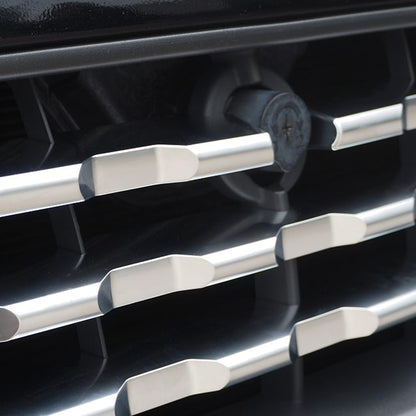 For Ford Transit Custom Front Grille Trims Matte Chrome Front Styling (7Pcs) 2012 - 2018 MK1 Painted and Ready to Fit