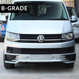 VW T5-X Styling Front End Premium 10-15 Ag ùrachadh làn uidheamachd aghaidh (ìre B) Air a pheantadh agus deiseil airson a dhol a-steach do 3 roghainnean dath