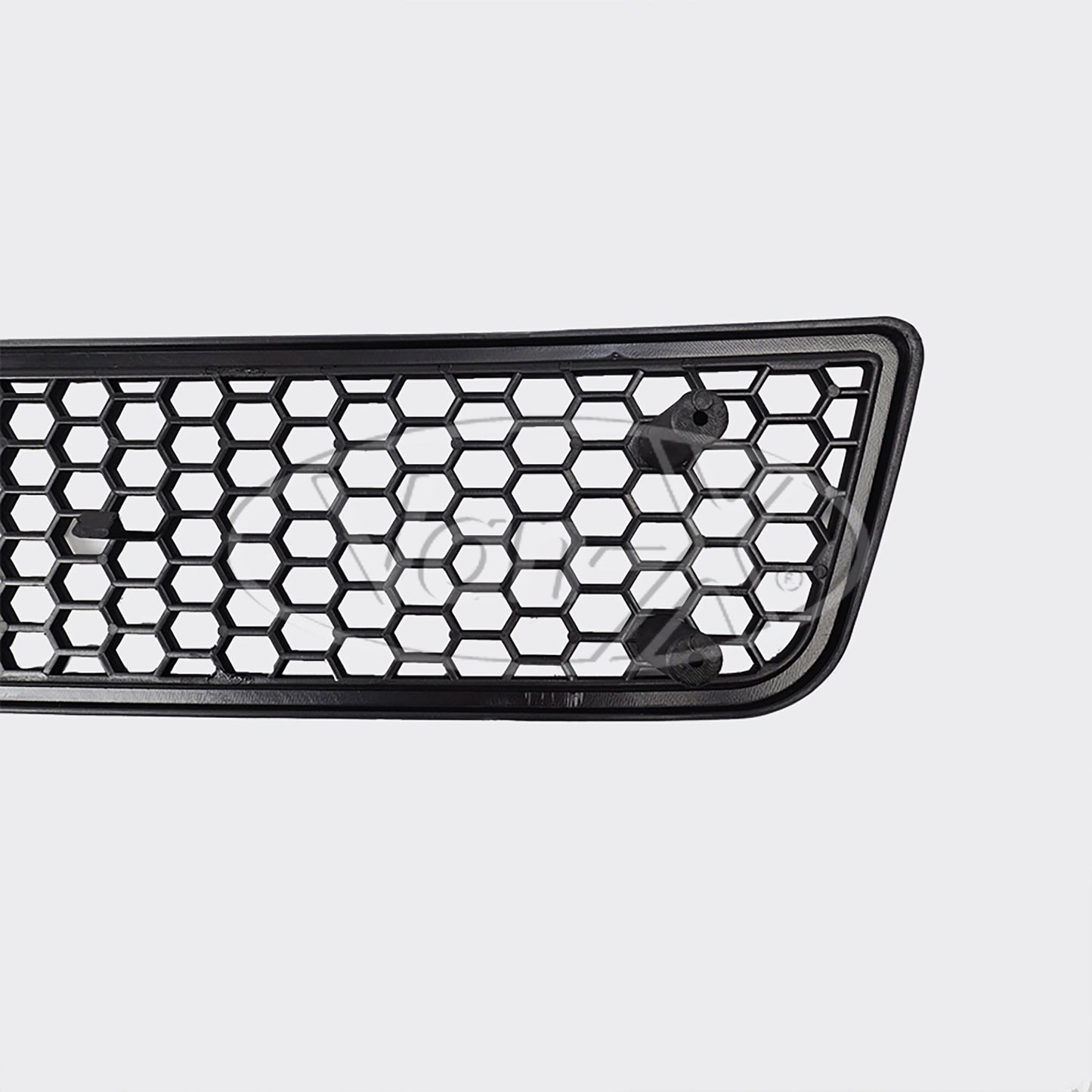 VW T5.1 Transporter Honeycomb Matte Black Bumper Grille + Fog Light Trims + Number Plate Trim Sportline Painted and Ready to Fit
