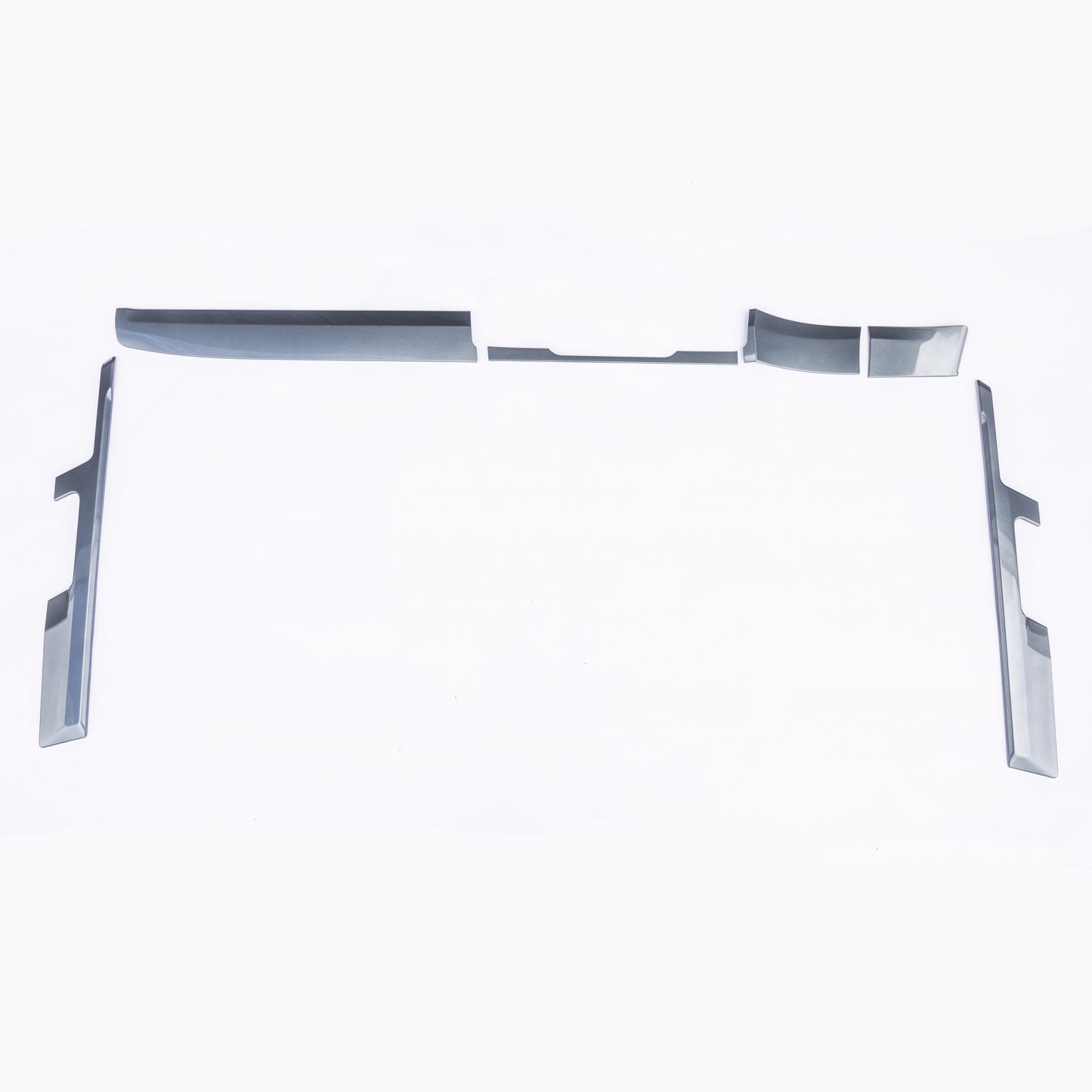 VW T6 Lower Dash Styling Trims - Gun Metal Grey