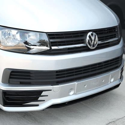 VW T5.1 Transporter Front Sportline Spoiler + Splitter T5-X Styling Painted and ready to fit in 3 colour options
