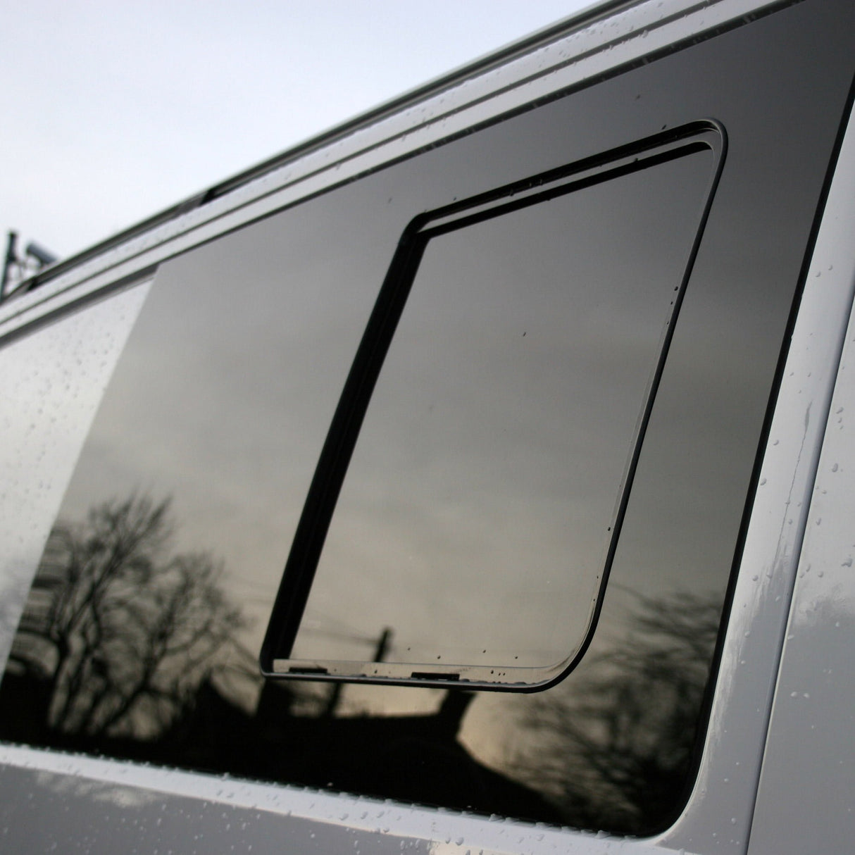 VW T6 Transporter Glass Side Sliding Window Tinted/Limo Glass