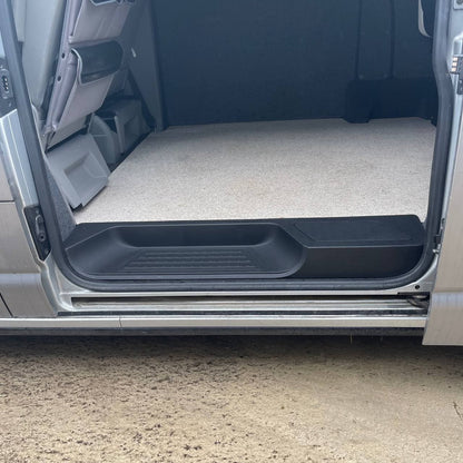 VW T6.1 Transporter Side Loading Door Step V3 17mm Extra Deep with Storage Compartment