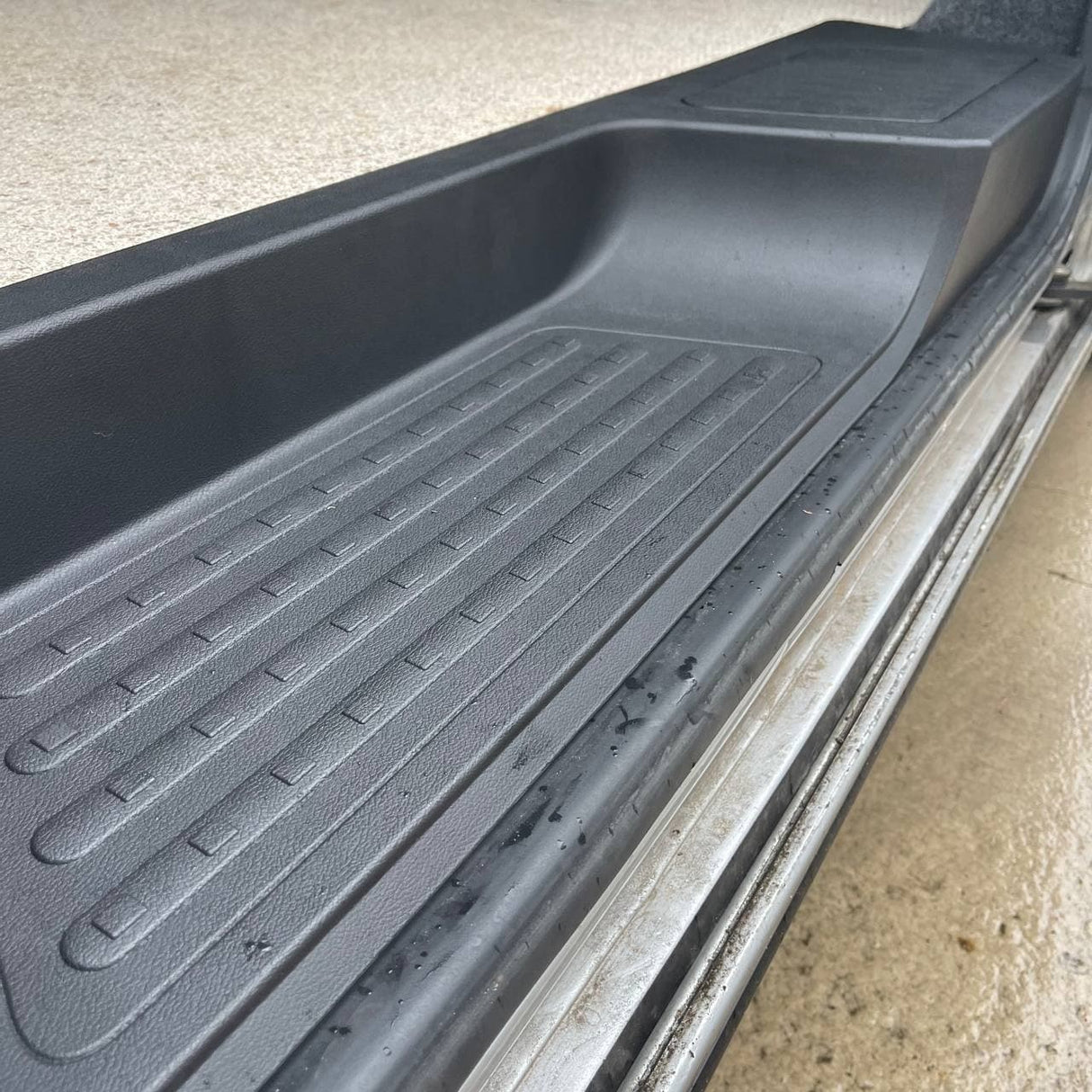 VW T6.1 Transporter Side Loading Door Step V3 17mm Extra Deep with Storage Compartment (B-Grade)