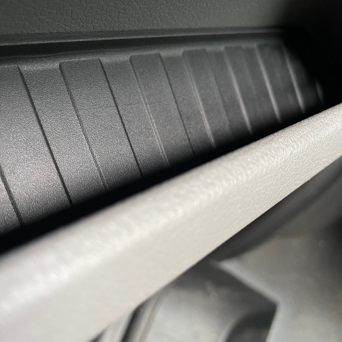 VW T6.1 Transporter Rubber Door Liner Pocket Inserts Black Campervan C ...