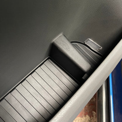 VW T6.1 Transporter Rubber Door Liner Pocket Inserts Black Campervan Conversion (Copy)