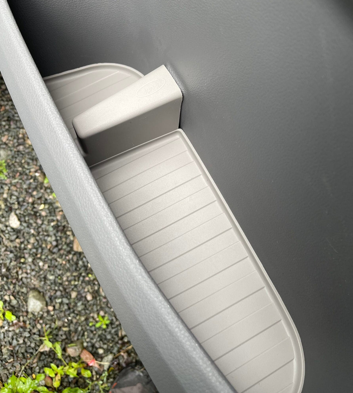 VW T6.1 Transporter Rubber Door Liner Pocket Inserts Grey Campervan Conversion