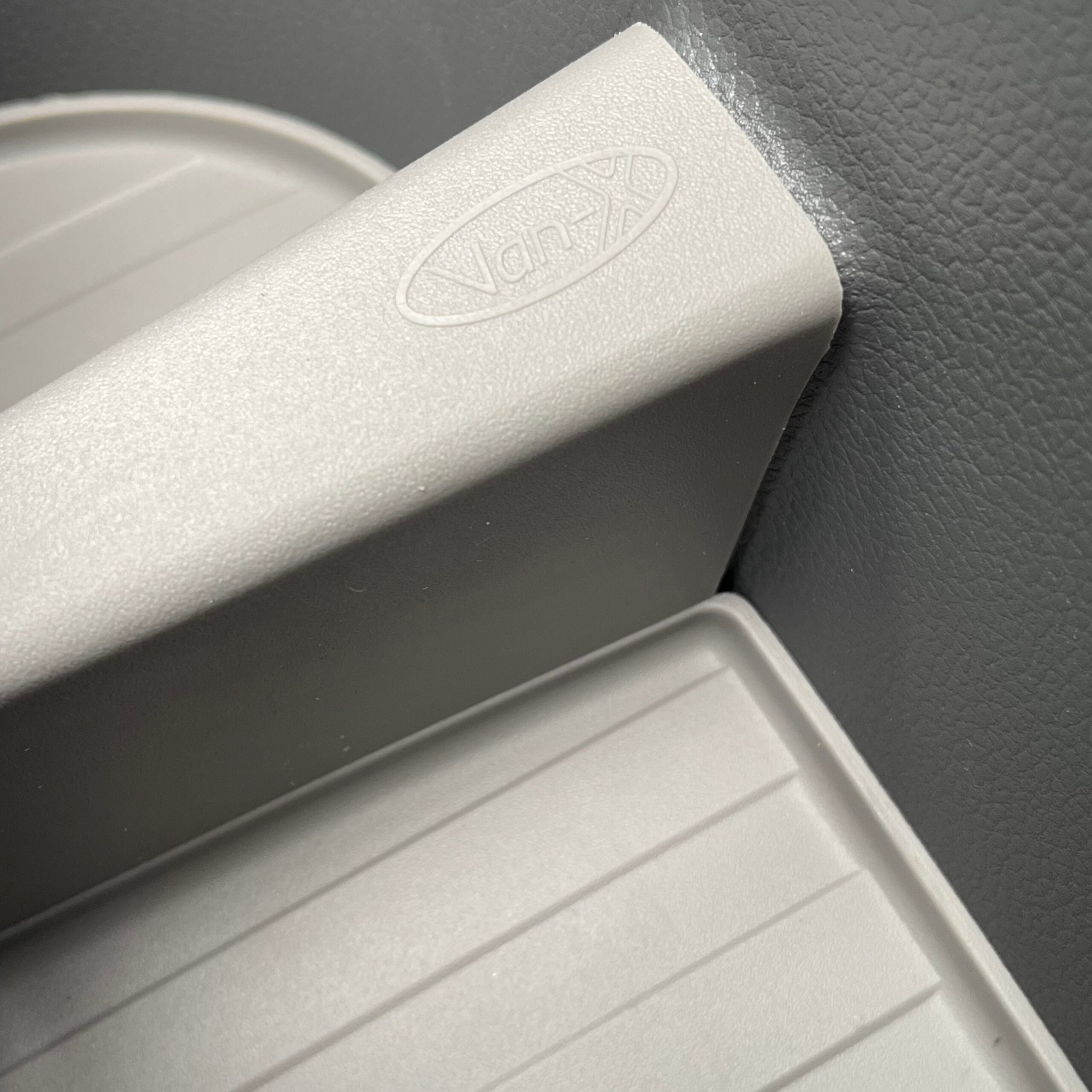 Van Inserts VW T6.1 Transporter Rubber Door Liner Pocket Inserts Grey Campervan Co ...