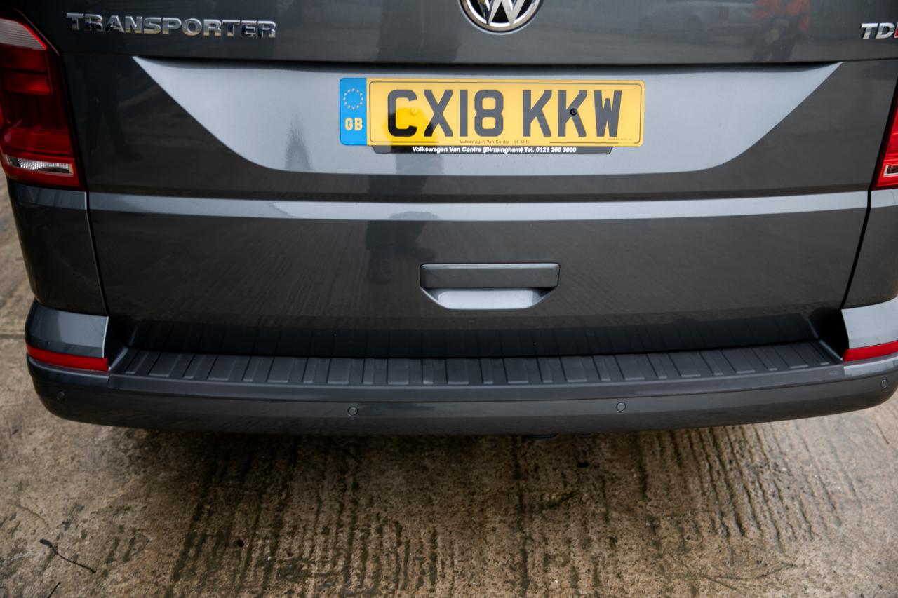 Genuine vw caddy online rear bumper protector