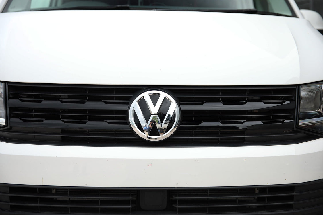 For VW T6 Transporter R-Line Front Grille Trim Kit | Gloss Black | Van ...