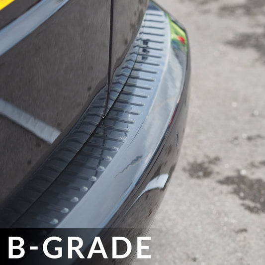 VW Caddy Barndoor / Tailgate Rear Bumper Protector Black Plastic (B-GRADE)