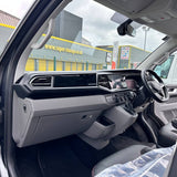 For VW Transporter T6.1 Van, Campervan, Gloss Black - Glove Box Magnetic Lid