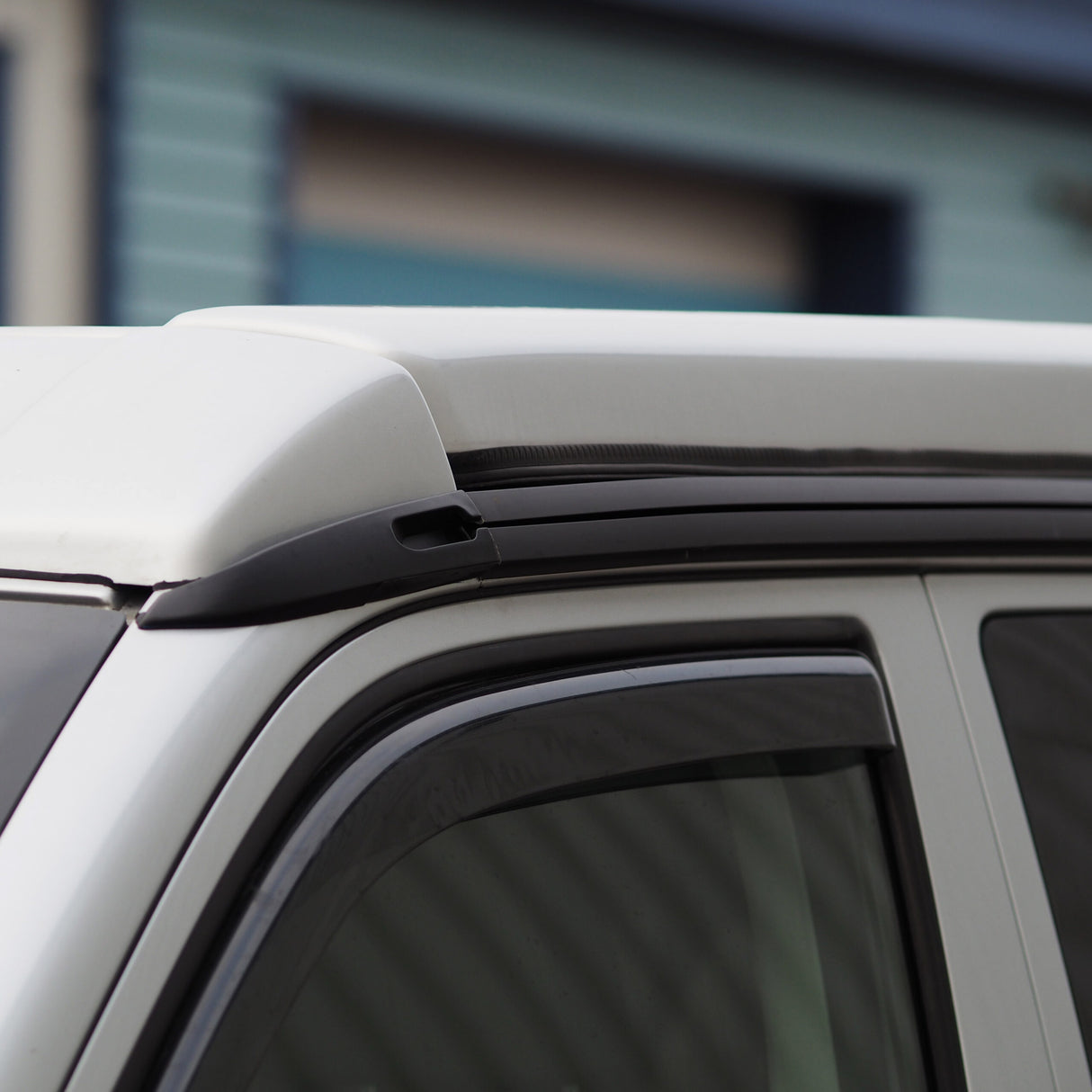 VW T6 Awning Rails (Black) Ideal for Campervan Drive-Through Awning, Compatible with Reimo Awning B-Grade