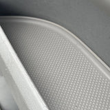 VW T5, T5.1 van campervan Door Pocket Inserts, Rubber, Door Liner ( Light Grey) Both Captain Seats Interior Styling ideal gift
