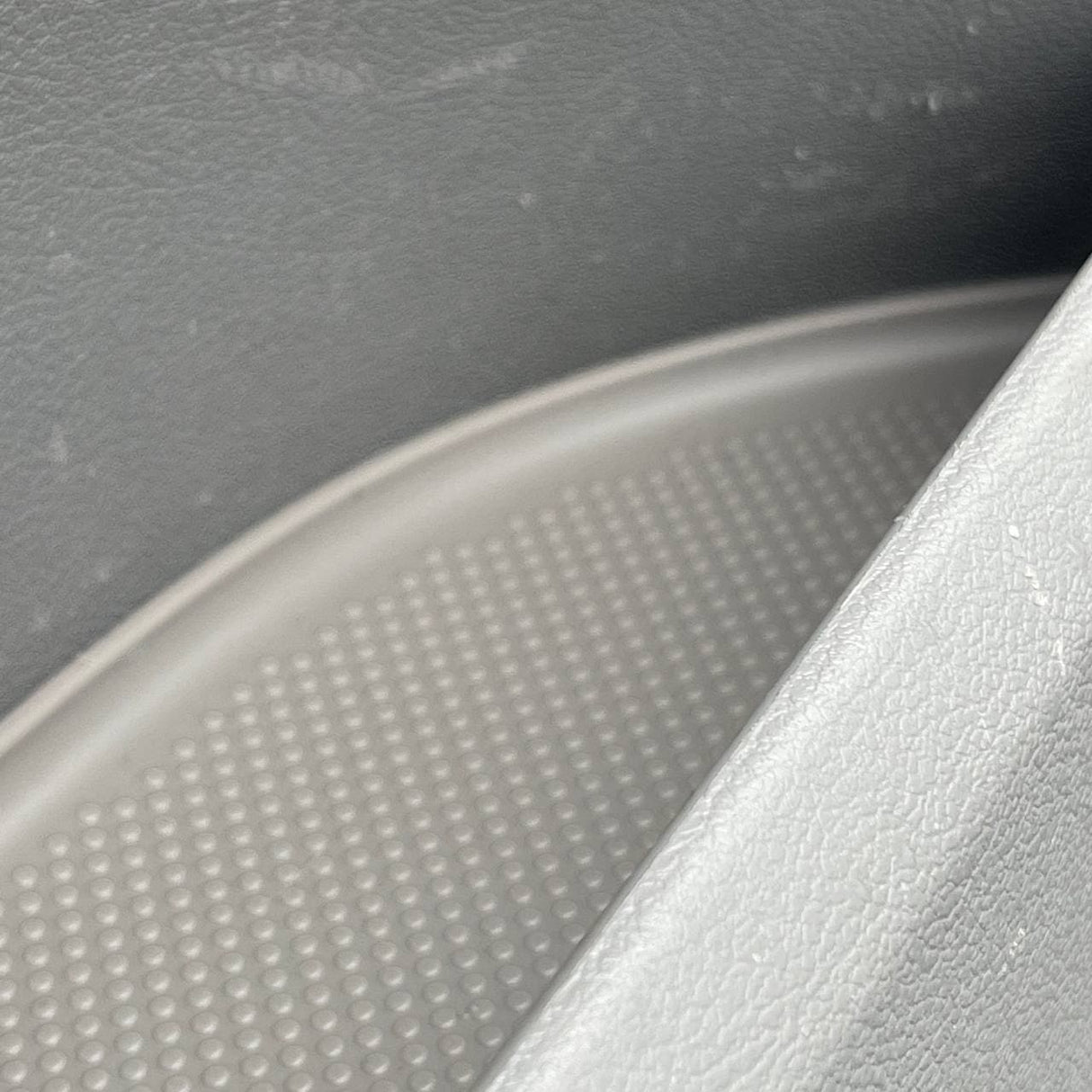 VW T5, T5.1 van campervan Door Pocket Inserts, Rubber, Door Liner ( Light Grey) Both Captain Seats Interior Styling ideal gift