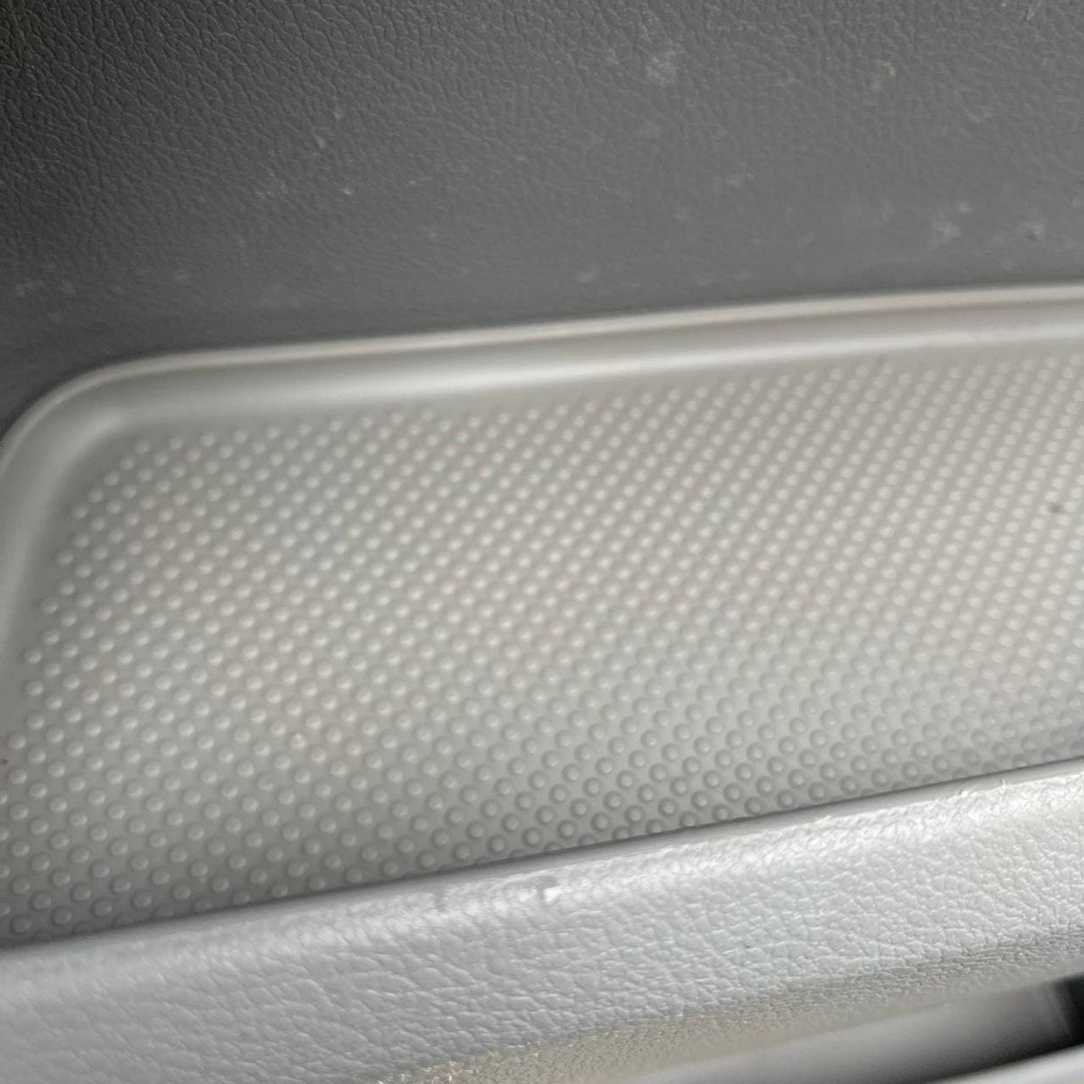 VW T5, T5.1 van campervan Door Pocket Inserts, Rubber, Door Liner ( Light Grey) Both Captain Seats Interior Styling ideal gift