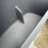 VW T5, T5.1 van campervan Door Pocket Inserts, Rubber, Door Liner ( Light Grey) Both Captain Seats Interior Styling ideal gift