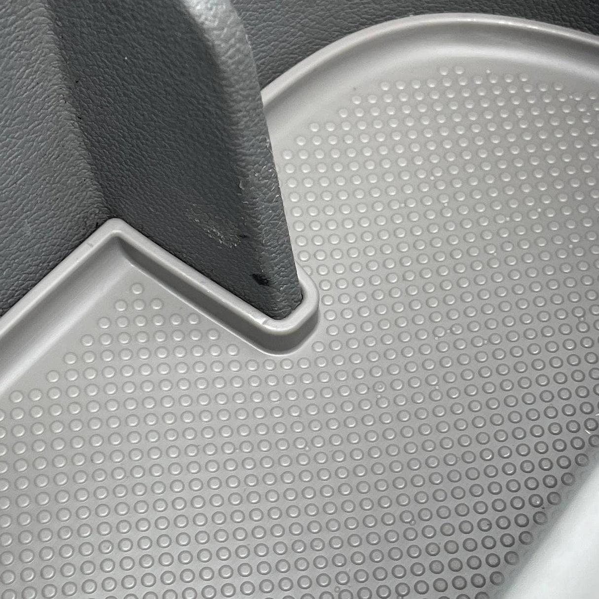 VW T5, T5.1 van campervan Door Pocket Inserts, Rubber, Door Liner ( Light Grey) Both Captain Seats Interior Styling ideal gift