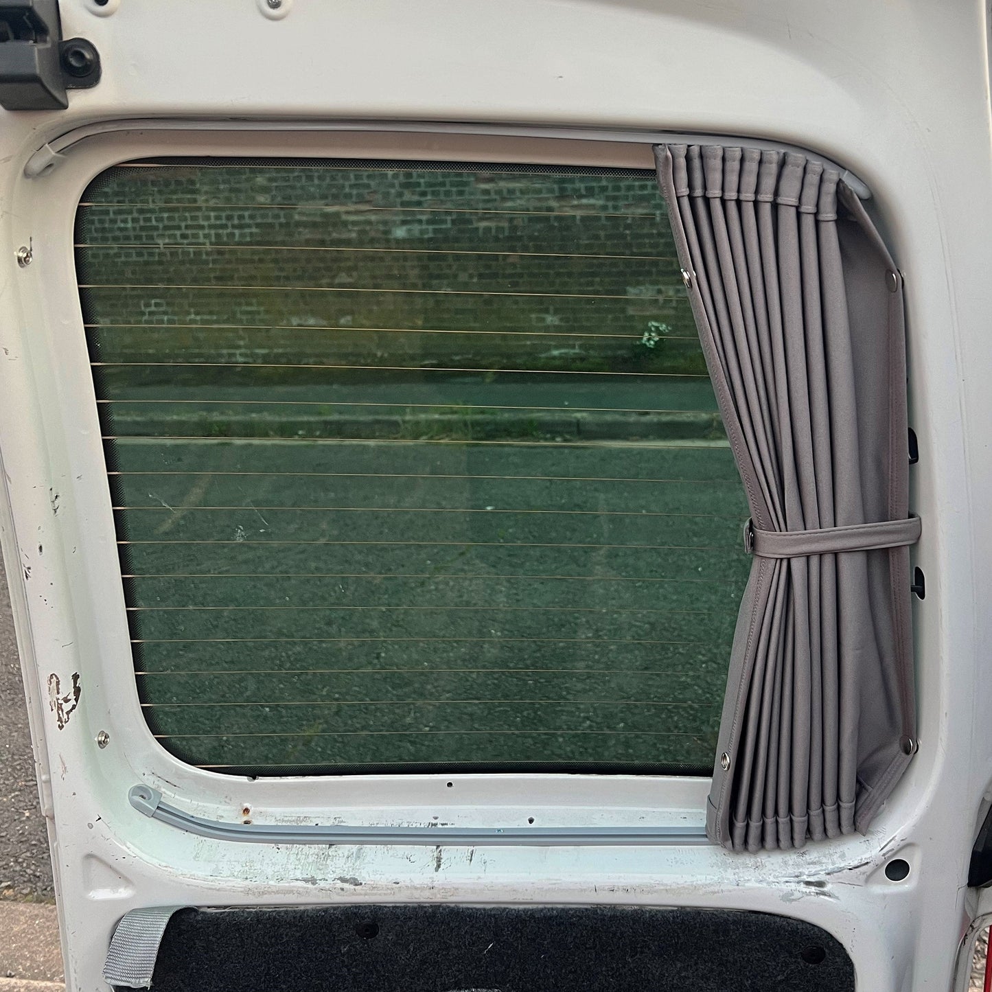 VW Caddy Interior Window Curtains Eco-Line 2 x Side Sliding Door 1 x Barndoor Curtains